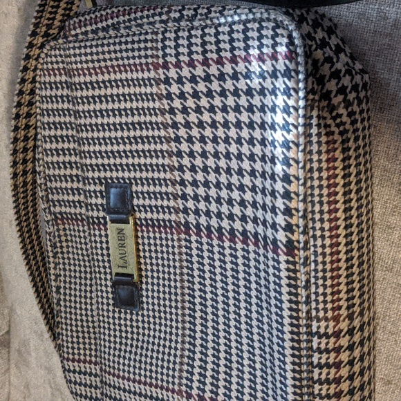 Vintage Ralph Lauren Houndstooth Purse. - Picture 2 of 15